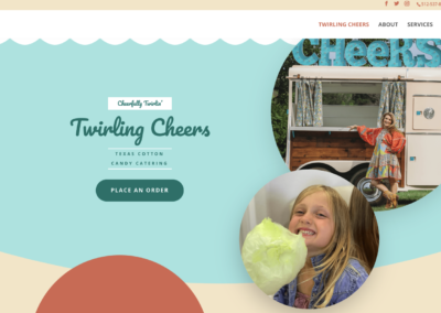 M&D Digital Advertising - Twirling Cheers Website